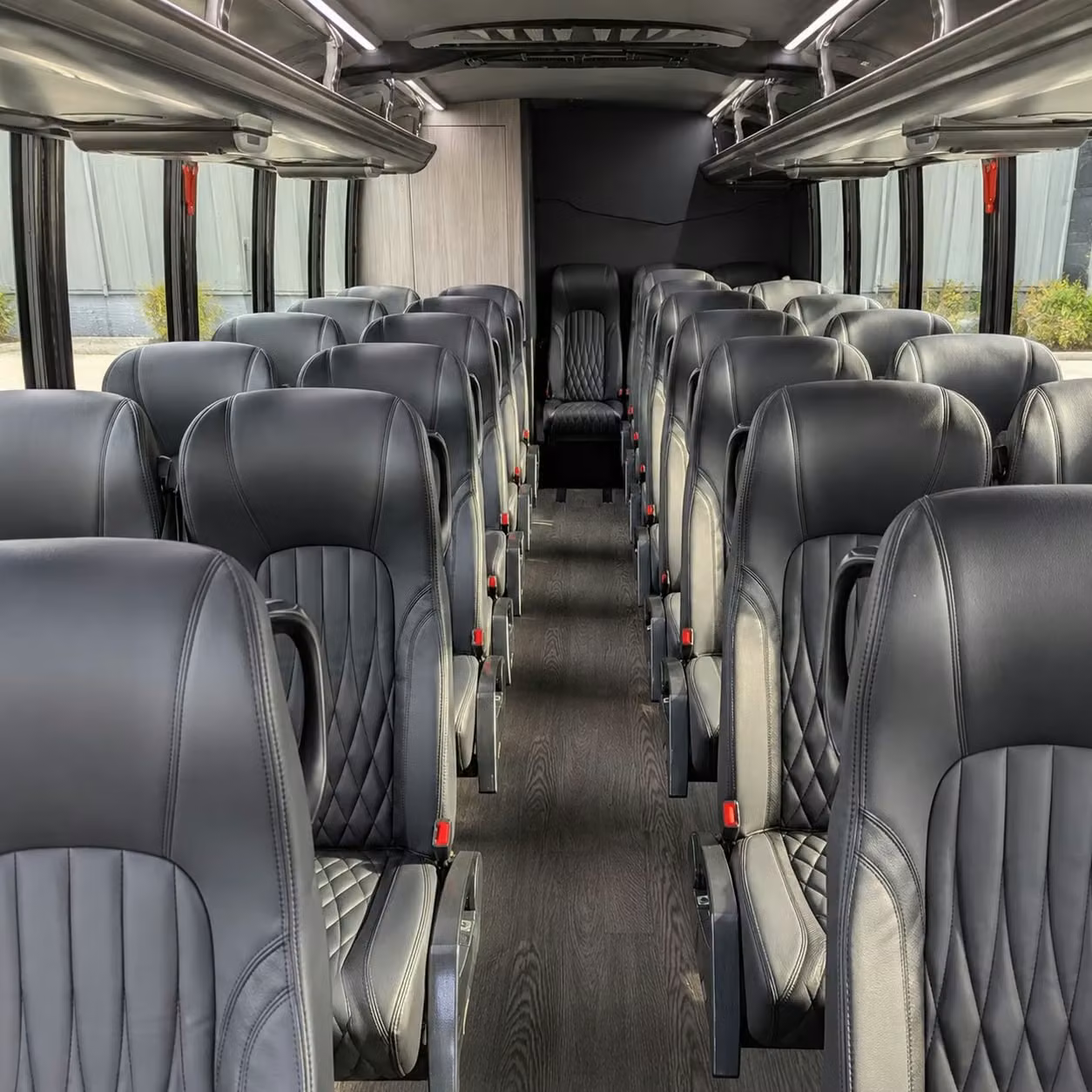 30 passenger minibus interior