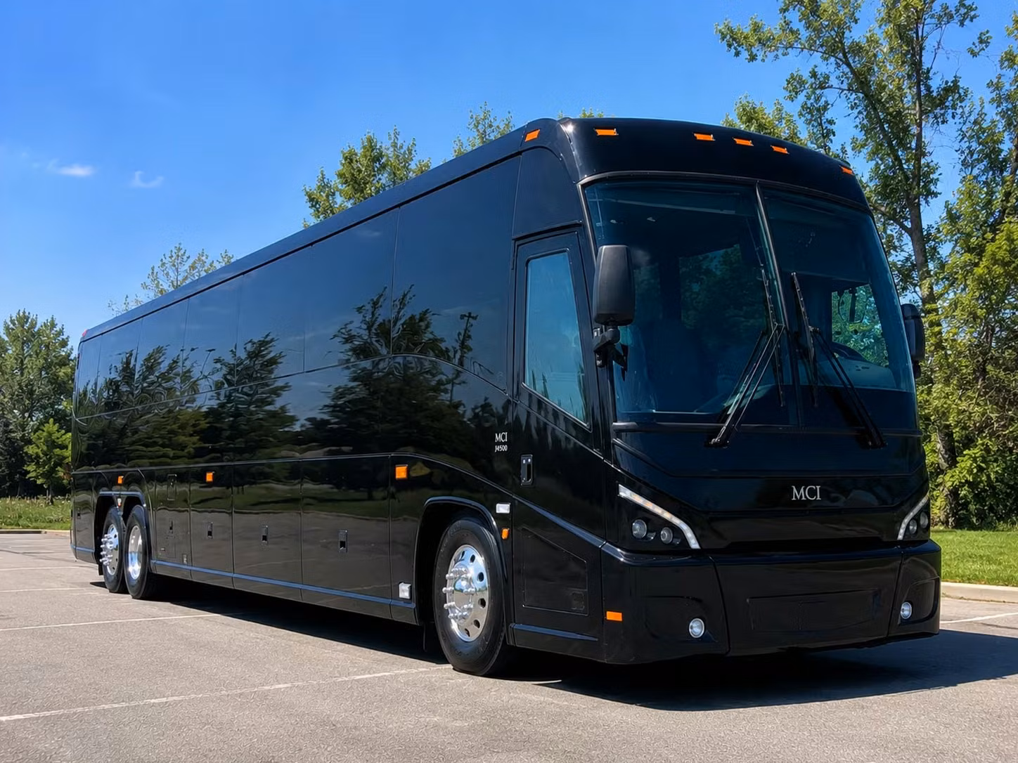 charter bus transportation to and from hanscom air force base