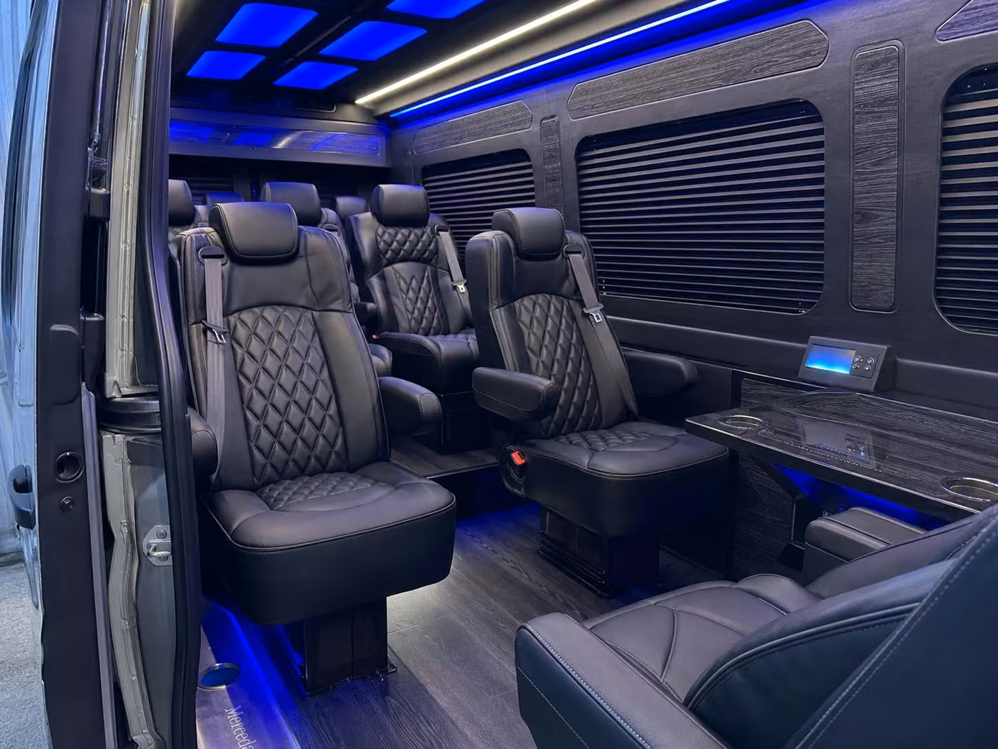 sprinter van transportation for groups and events across boston
